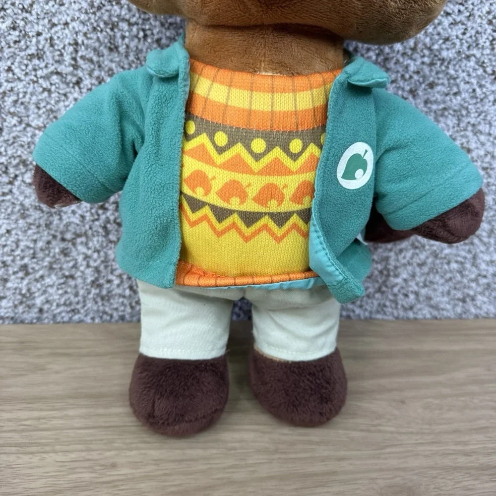 Tom Nook Build-A-Bear BAB Animal Crossing New‎ Horizons Plush Winter Outfit